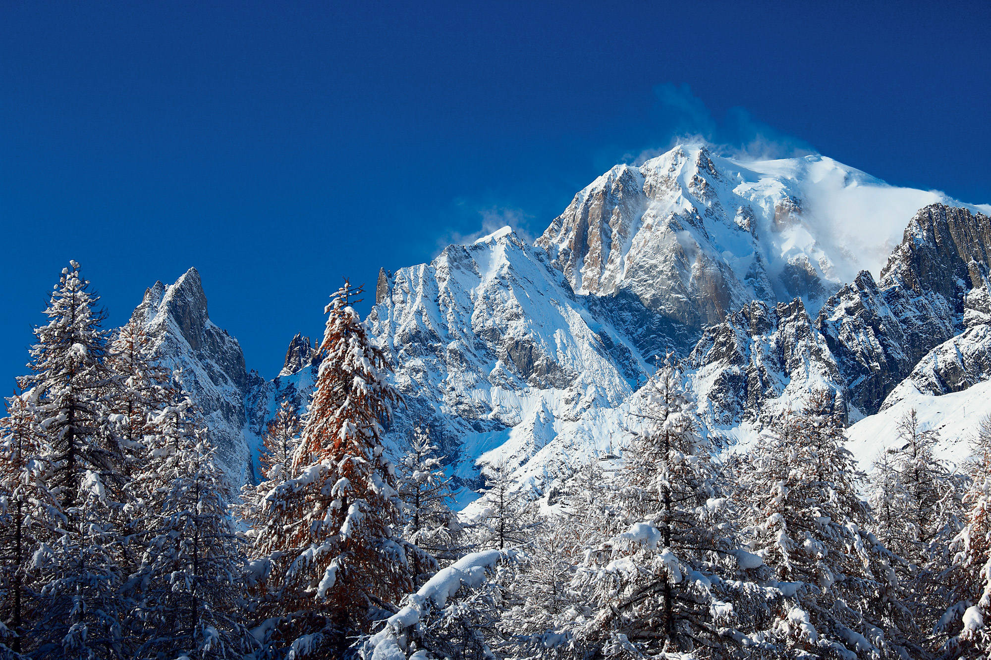Monte Bianco toccare il cielo tra i ghiacciai Speciali