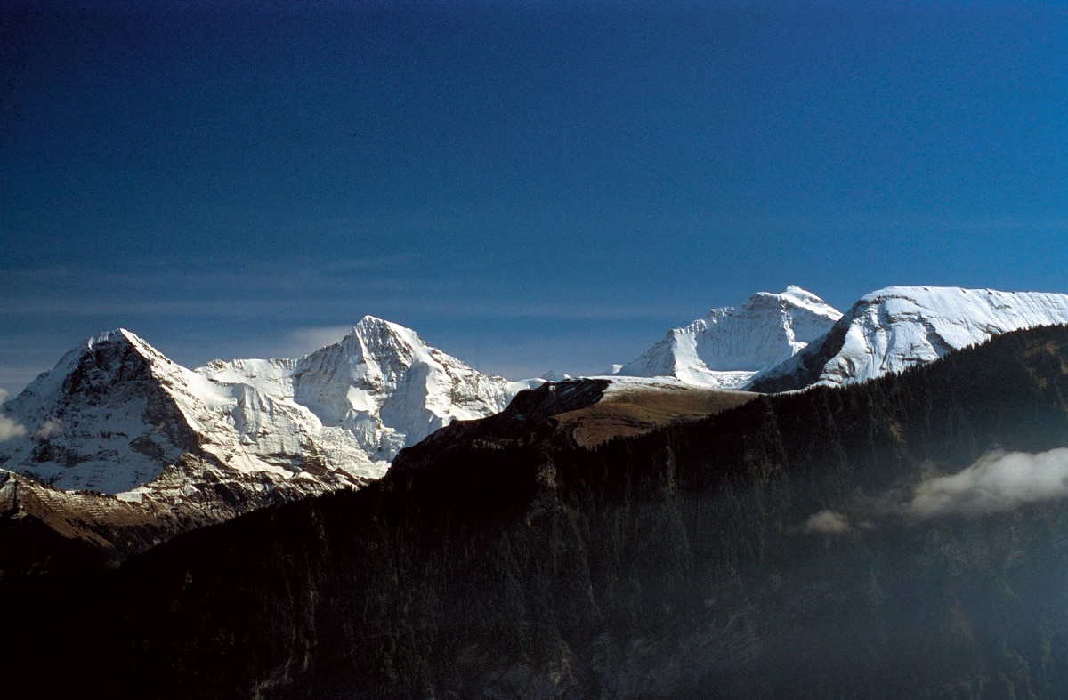 Eiger, Mönch e Jungfrau profili dell’Oberland