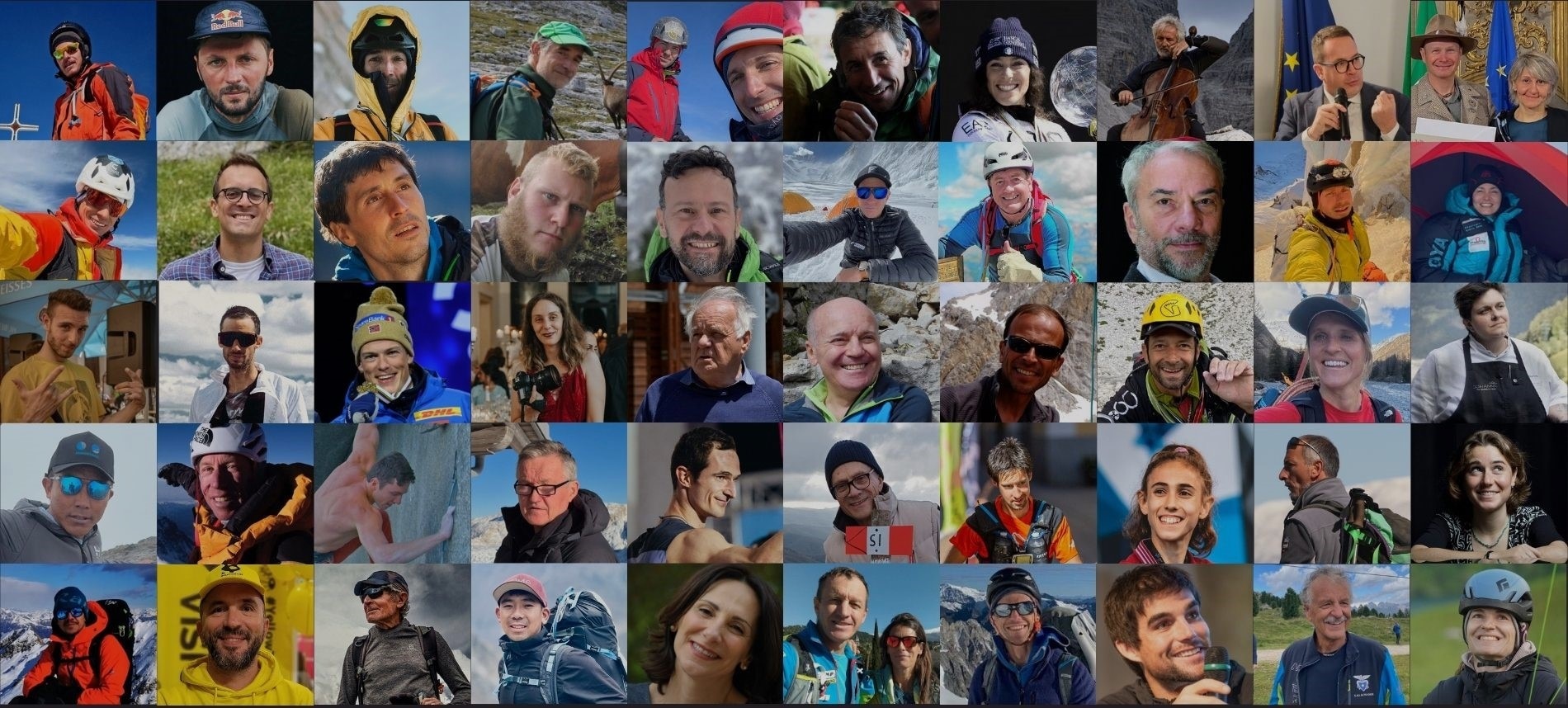 I 50 protagonisti della Montagna del 2025