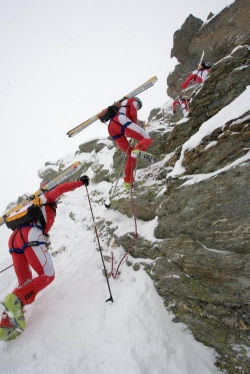 scialpinismo gara montagna
