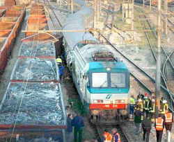 scontro treni terni appennino spoleto montagna