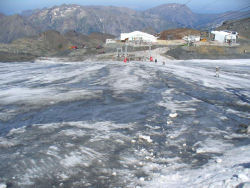 ghiaccio ghiacciaio montagna acqua