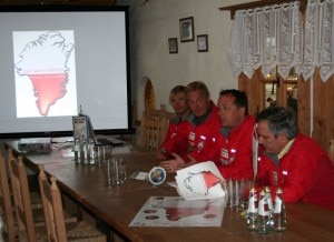 Bolzano, conferenza stampa della spedizione in Groenlandia "122 years after Nansen"