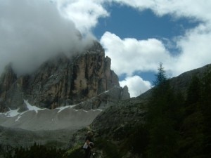 nuvole in montagna