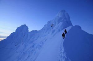 la cima del Sarmiento