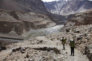 Cammino verso la nord del Gasherbrum I