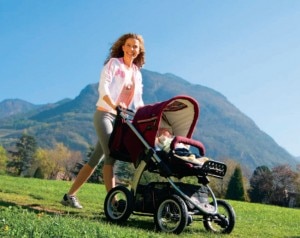 A spasso con il bebè, foto di copertina