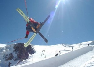 Sciare d'estate a Cervinia