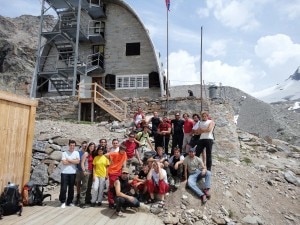 I ragazzi dell'alpinismo giovanile del Cai Lecco al Gran Paradiso