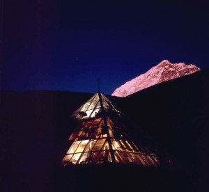 Luci naturali e artificiali dell'Himalaya (Photo EvK2Cnr)