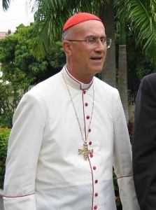 Il cardinale Tarcisio Bertone