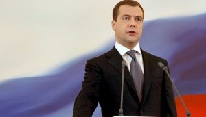Il presidente russo Dmitri Medvedev