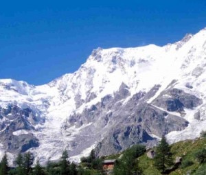 Il Monte Rosa da Macugnaga