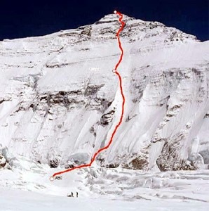 Hornbein Couloir Route