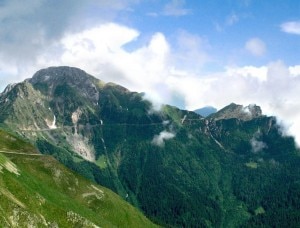 La zona del passo del Baremone