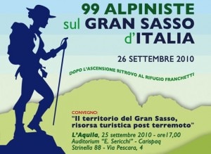 99 alpiniste per l'aquila