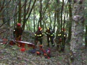 Un intervento del Soccorso alpino
