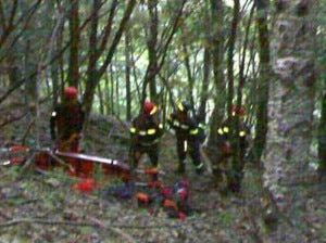 Un intervento del Soccorso alpino