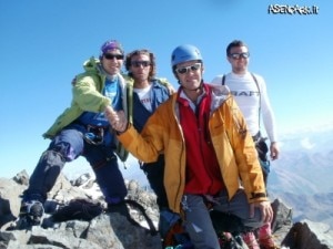 Pizzo Bernina in bicicletta