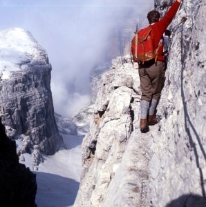 La via delle Bocchette Alte