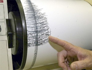 Un sismografo Un sismografo