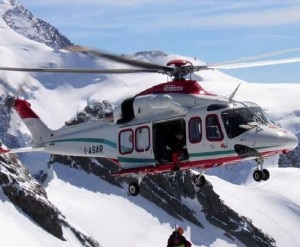 Elicottero del soccorso alpino