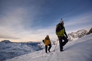 Hervè e Marco Barmasse sul Cervino (Foto Damiano Levati/The North Face)