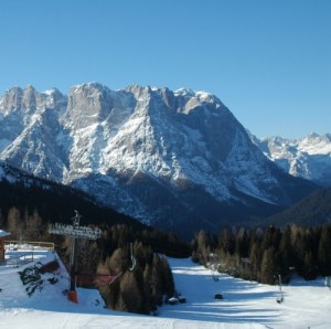 Il comprensorio sciistico del Monte Agudo (Photo auronzodinverno.com)