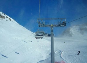 La seggiovia Bec Carre' al Colle Inferiore delle Cime Bianche (Photo Dovesciare.it)