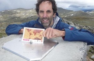 Joao Garcia sul Monte Kosciuszko (Photo courtesy Desporto.publico.pt)