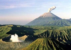 L'eruzione del Bromo