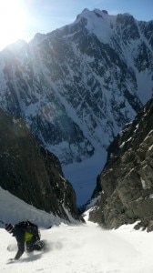 Col du Brouillard couloir sud ovest (Photo snowhow.it - Davide Capozzi)