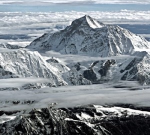 mount-everest in inverno