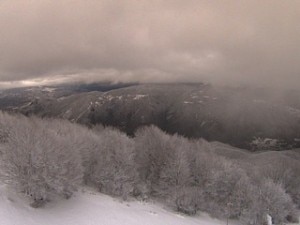 Neve in arrivo sugli Appennini