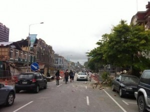 La devastazione a Christchurch