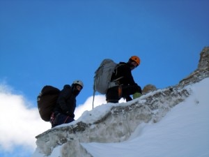 Gasherbrum 1 - Alex Txicon e Louis Rousseau Gasherbrum 1 - Alex Txicon e Louis Rousseau