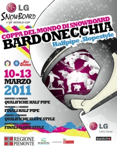 Locandina - LG Snowboard Fis World Cup a Bardonecchia