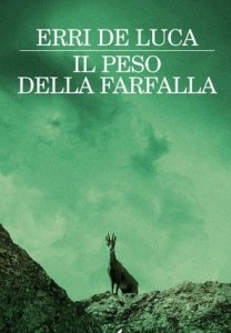 La copertina del libro "Il Peso della farfalla"