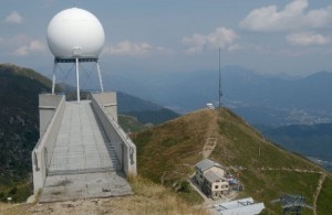 Il radar del Monte Lema