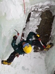 Avantashi su cascata in Austria