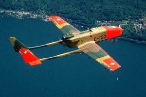 Un drone svizzero sul lago di Lugano
