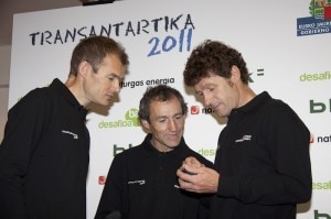 Alberto Iñurrategi, Mikel Zabalza e Juan Vallej (Photo Desnivel - Basque team Desafioa)