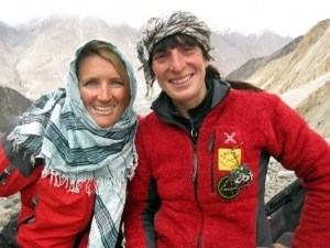 Anna Torretta e Suzy Medge in Afghanistan