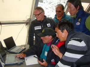 Da Polenza verza e gli sherpa seguono i dati in arrivo da Colle Sud