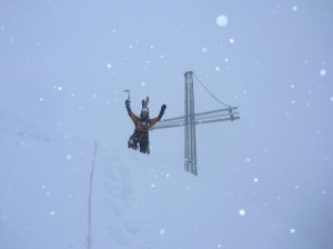 In vetta al Gran Zebrù (Photo Davide Chiesa)