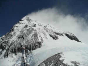 L'Everest visto da Colle Sud