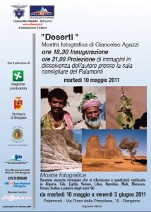 Locandina mostra Deserti