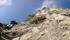 La ferrata della Grona