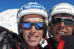 Fabio Meraldi e Diego Giovannini sul Kahiltna Peaks West 