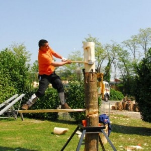 Campionato italiano dei Stihl Timbersports Series (Photo www.stihl.it)